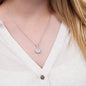 Dazzling Hope Cushion-Cut Necklace